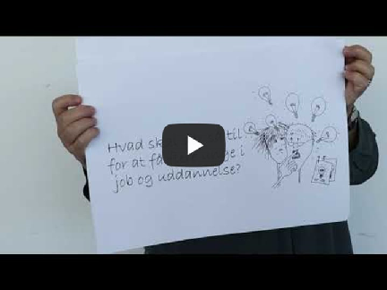 Flere unge i job og uddannelse